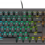 Tastatura Thor 303 RGB Negru, Genesis