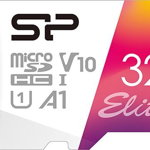 Karta Silicon Power Elite MicroSDHC 32 GB Class 10 UHS-I/U1 A1 V10 (SP032GBSTHBV1V20SP), Silicon Power