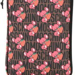 Moschino Illustrated Animals Document Holder Pouch FANTASIA VARIANTE UNICA, Moschino