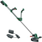 Bosch Cordless lawn trimmer UniversalGrassCut 18V-260 (green/black, Li-ion battery 2.0Ah), Bosch Powertools