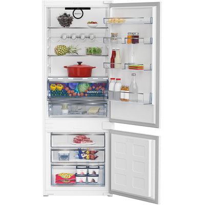 Combina Frigorifica Beko BCNE400E40SN | 370L, No Frost, Clasa E, 34dBA, 69x55x194cm, Beko