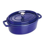 Oala Cocotte ovala, fonta, 31cm/5,5L, Dark Blue - Staub, Staub