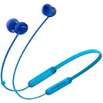 TCL Neckband (in-ear) Bluetooth Headset  Frequency of response: 10-23K  Sensitivity: 104 dB  Driver Size: 8.6mm  Impedence: 28 Ohm  Acoustic system: closed  Max power input: 25mW  Connectivity type: Bluetooth only (BT 5.0)  Color Ocean Blue