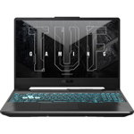 Laptop Gaming ASUS TUF F15 FX506LH-HN129, Intel Core i7-10870H pana la 5.0GHz, 15.6" Full HD, 16GB, SSD 512GB, NVIDIA GeForce GTX 1650 4GB, Free DOS, negru