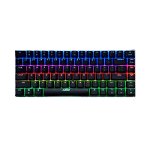 Tastatura mecanica Ajazz AK33RGB, RGB, Anti Ghosting, 82 taste, Negru