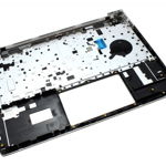 Tastatura HP ProBook 430 G6 Neagra cu Palmrest Argintiu si Orificiu Amprenta iluminata backlit, HP