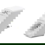 Protector de supratensiune APC Essential 1 priză alb (PM1W-FR), APC