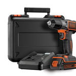 Mașină de găurit Black&Decker 18 V 1 x 1,5 Ah baterie, Black&Decker