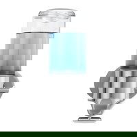 Dispenser de sÄƒpun de perete din oÈ›el inoxidabil, argintiu, 440 ml - simplehuman, simplehuman