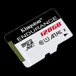 Card MicroSD 128GB, seria Endurance - Kingston SDCE-128GB