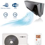 Aparat aer conditionat Hokkaido V Design Inverter 9000BTU Clasa A++ Wi-fi Ready Negru