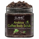 Scrub de Corp Premium cu Cafea Arabica Organica, Efect anticelulitic Elaimei, 250 g, ELAIMEI