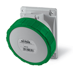 Priza incastrata\n32A 3P+N+E 10h >50V 100-300Hz 84X106MM terminal cu surub, Scame