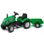 Tractor cu Pedale si Remorca Farm Master 720i Verde