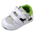 Pantofi sport copii Chicco Giuliano, alb cu model, 65653, Chicco