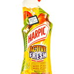 Harpic Gel curatat WC 750 ml Active Fresh Mango Splash, Harpic