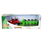 Tractor cu plug, Maxx Wheels, Farmer Toys, Maxx Wheels