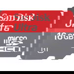 Card de memorie micro sd sandisk 16gb clasa 10