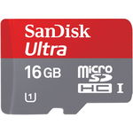 Card de memorie micro sd sandisk 16gb clasa 10