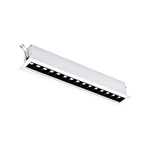 ALBAVILLA LED-RECESSED PROFILE L-418 WHITE 30° 4000K, Schrack