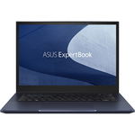 Laptop Asus ExpertBook, FullHD de 14 inch, Intel Core i5-1155G7, 8GB, 256GB M.2, Grafica integrata, EFI Shell, Tastatura maghiara, Negru