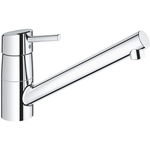 Baterie spalator cu monocomanda Grohe Concetto 32659001, 1/2, pipa pivotanta, limitator de debit, Crom, Grohe