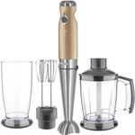 Blender de mana Sencor 5607CH, 4 in 1, 1000W, 20 viteze, Gri