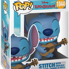 Figurina Funko POP! Disney: Lilo & Stitch - Stitch with Ukulele #1044