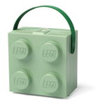 Cutie depozitare LEGO cu mâner, verde, LEGO®
