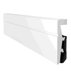 Colțare pentru plinta Vega P0811 Arbiton 80x20x245 mm alb, set 2 buc.