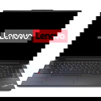 Laptop Lenovo ThinkPad E16 Gen 1, Intel Core i7-1355U, 16inch, RAM 16GB, SSD 512GB, Intel Iris Xe Graphics, No OS, Graphite Black