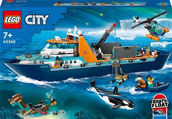 LEGO\u00ae City Exploration Arctic explorer ship 60368