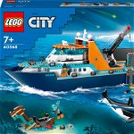 Jucarie 60368 City Arctic Exploration Ship Construction Toy, LEGO