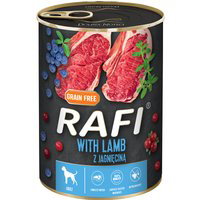 Rafi Adult 24 x 400 г - патешко, боровинки и червени боровинки