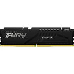 Memorie Kingston FURY Beast Black 16GB DDR5 5200MHz CL36 KF552C36BBE-16, Kingston