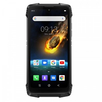 Telefon mobil Blackview BV6900, 4G, IPS 5.84inch, 4GB RAM, 64GB RAM, Android 9.0, Helio P25 OctaCore, Waterproof, 5580mAh, Dual SIM, Negru