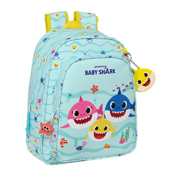 Rucsac clasa zero 33 cm Baby Shark cu sunet, JF