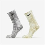Nike Everyday Plus Cushioned Tie-Dye Crew Socks 2-Pack Multi-Color, Nike