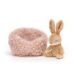 Jucarie de plus - Hibernating Bunny, 12 cm | Jellycat, Jellycat