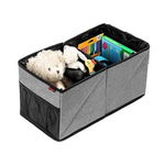 Organizator tip cutie pliabila pentru auto Reer TravelKid Box, 24 x 46 x 24 cm, Reer