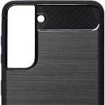 Husa ForCell Forcell CARBON pentru SAMSUNG Galaxy S21 neagra