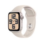 Apple Watch SE2 v2(2023) GPS 44mm Starlight Alu Case w Starlight Sport Band - M/L, Apple