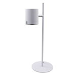 Lampă de masă albă cu LED Kandy, 46x16x21 cm, metal/ aluminiu, alb, 