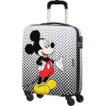 Troler AMERICAN TOURISTER Spinner Disney Legends Alfatwist 2.0 Mickey Mouse Polka Dot, 55 cm, multicolor