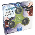 Finger Fidget Spinner - Verde Stralucitor