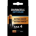 Baterii Duracell Optimum, AAA, 4 buc