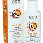 Eco Cosmetics Ulei masaj 100% organic cu rodie si catina-100ml