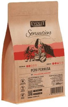 Cafea boabe - Peru Perhusa, 200g, Evolet