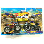 Set 2 masinute Hot Wheels Core Monster Trucks Demolition 1:64, Mattel