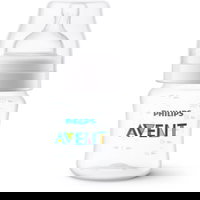 Avent Biberon anti-colici pentru +0 luni Natural Response SCY100/01, 125ml, Philips Avent